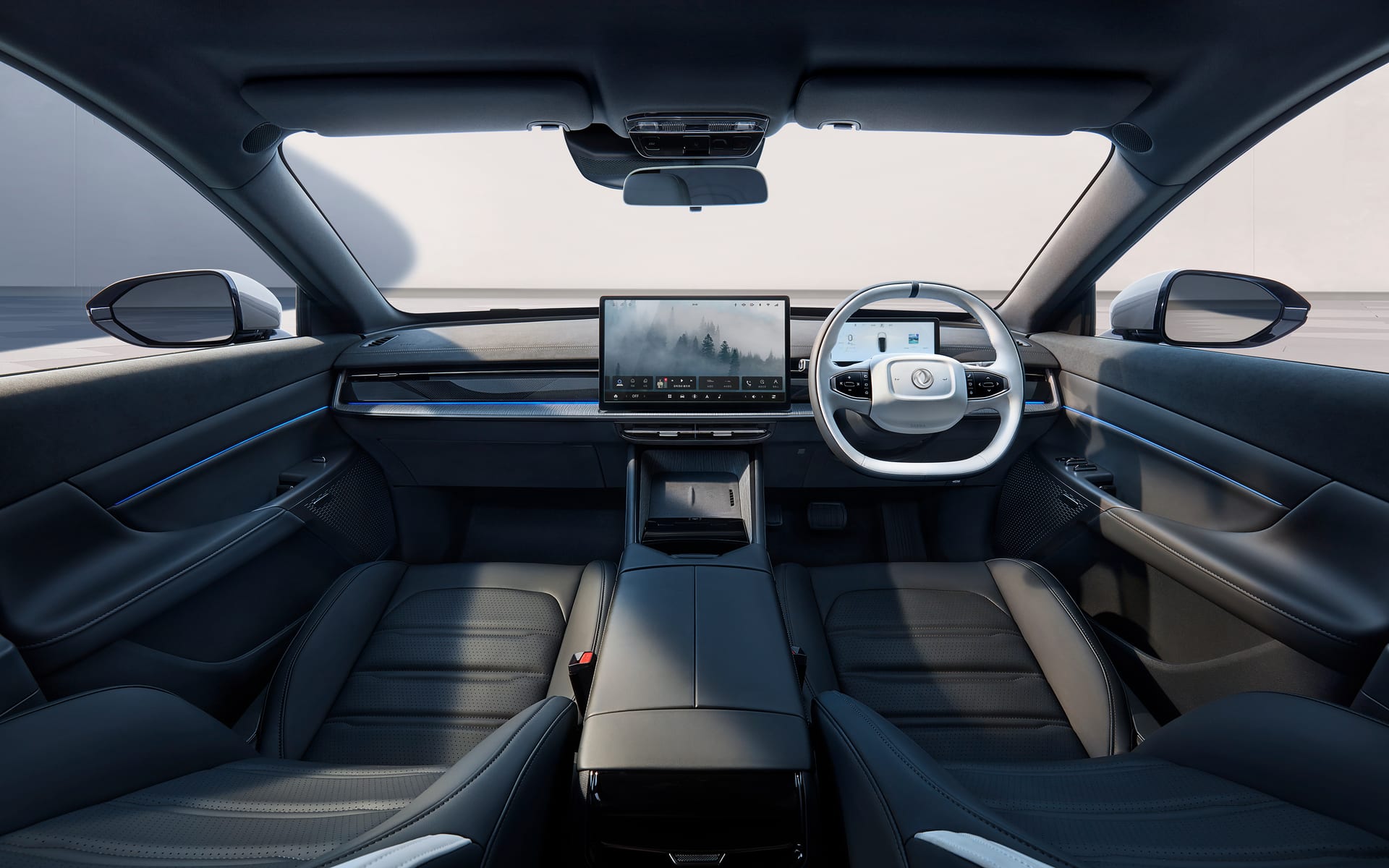 Dashboard in black