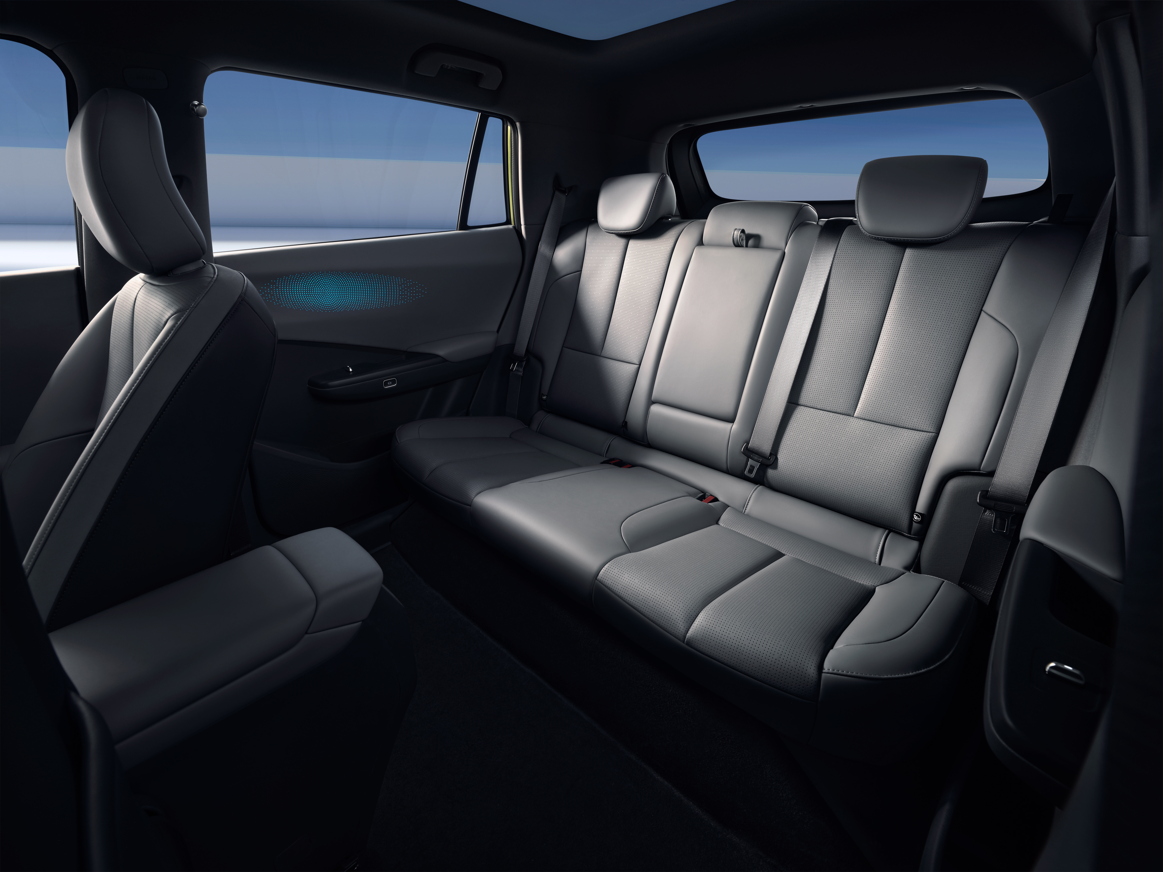 Rear seating