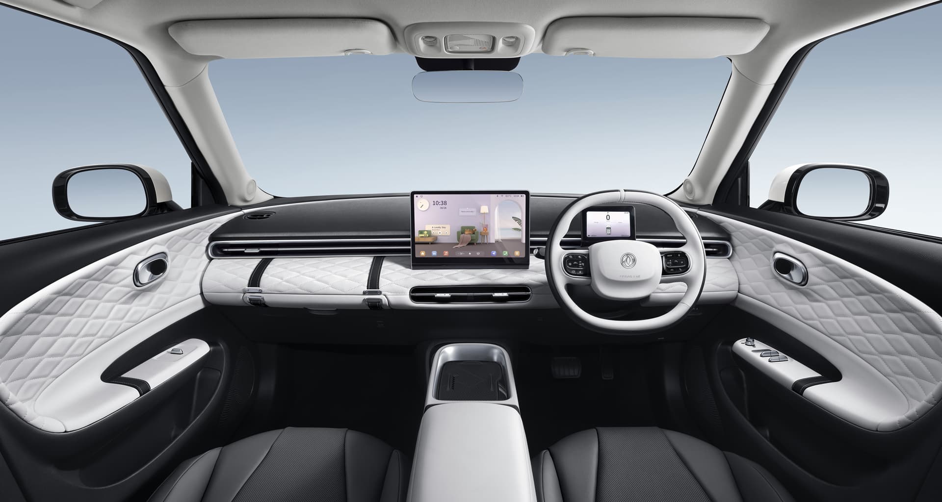 Panoramic interior view