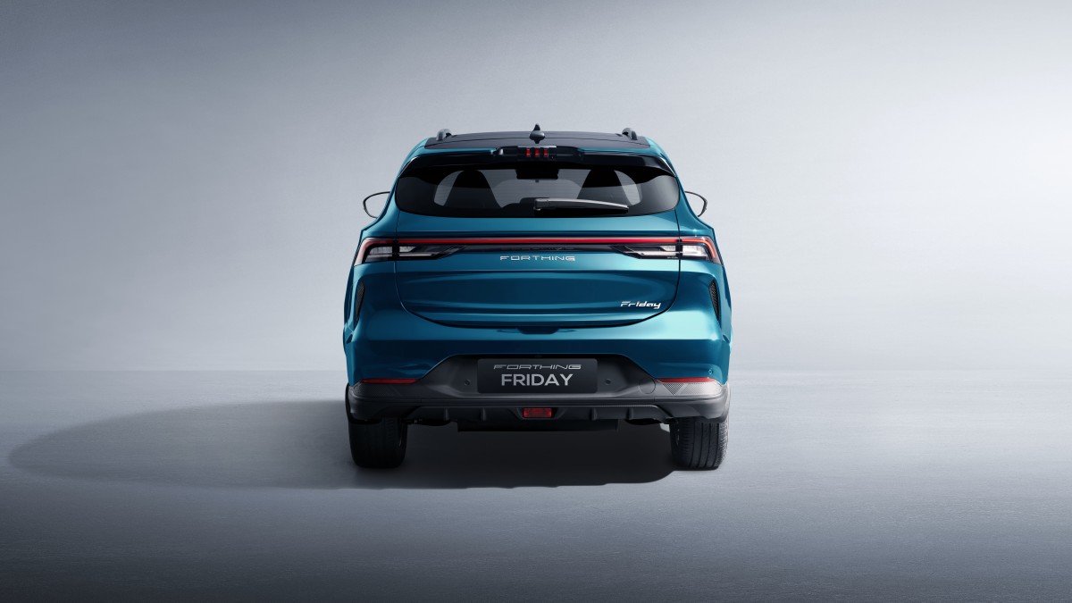 Dongfeng FRIDAY REEV rear, blue